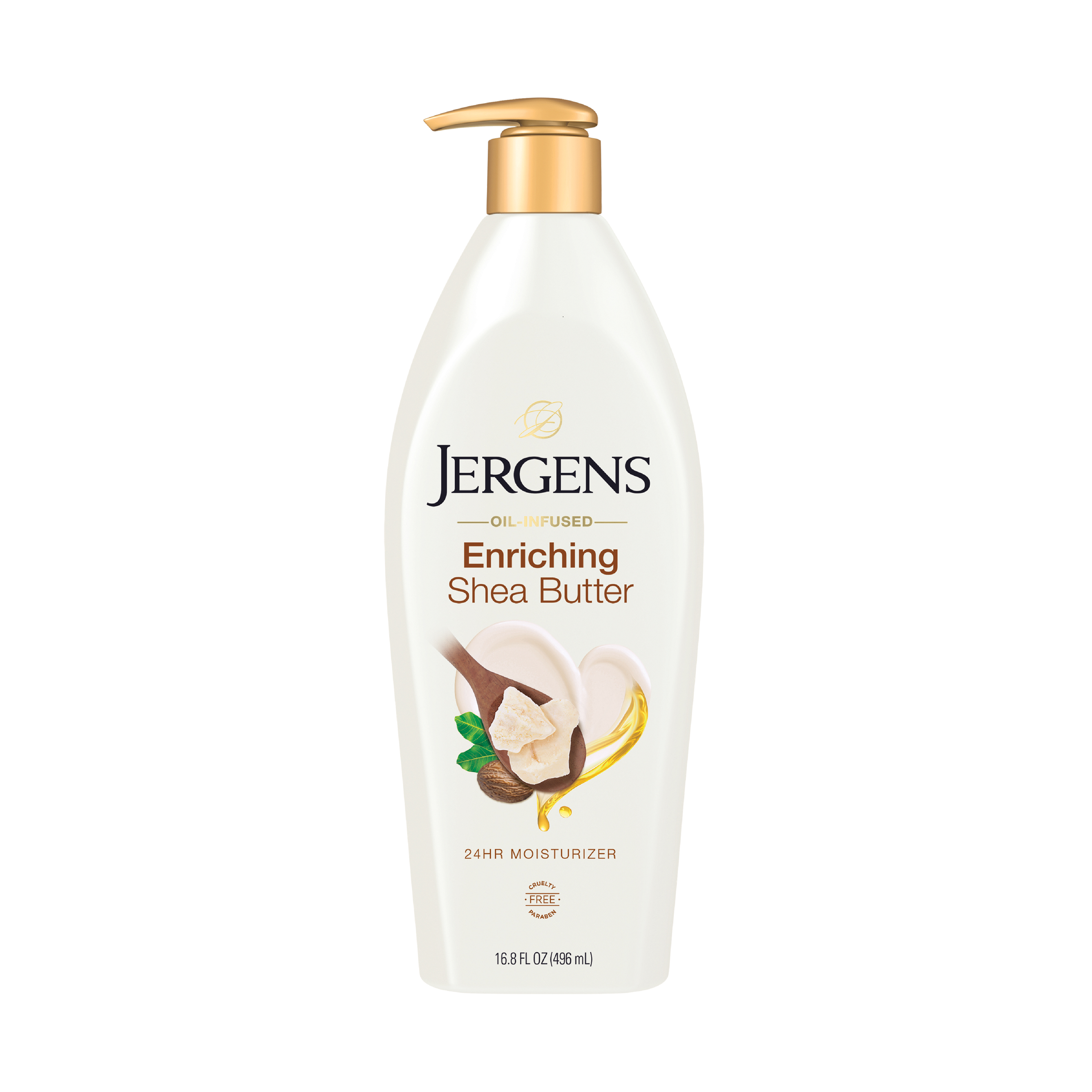 Jergens Moisturizer 496ml - Enriching Shea Butter